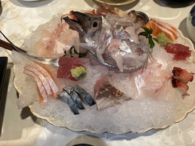 Velká mísa sašimi