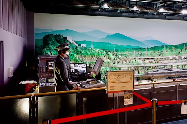 Obsluha modelového kolejiště