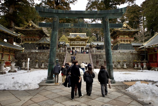 Červená brána torii