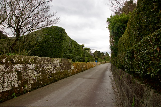 Tradiční ulice v Chiran