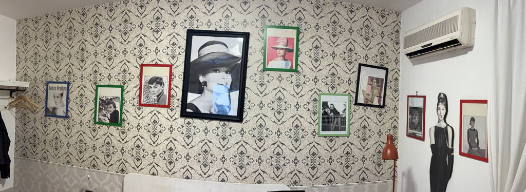 Tematický pokoj Audrey Hepburn