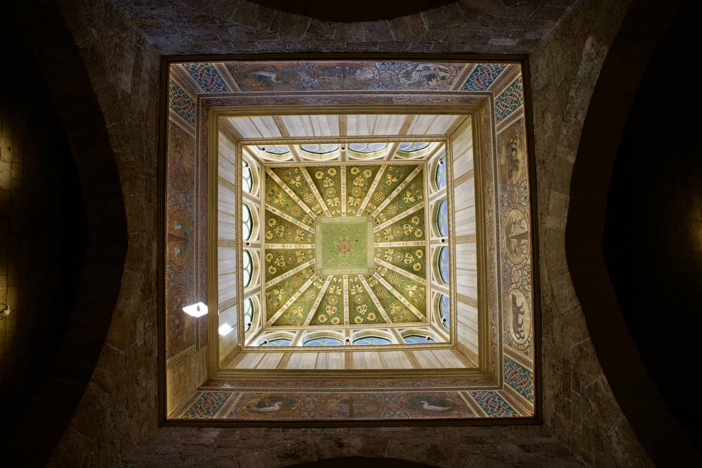 Stropní detaily v paláci