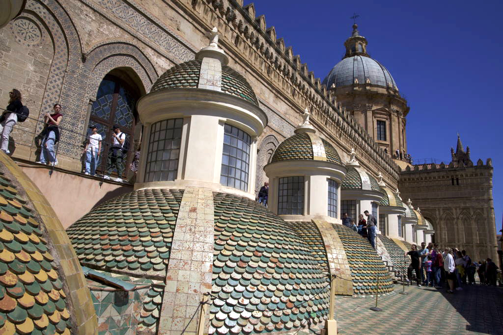 Procházka po střeše katedrály