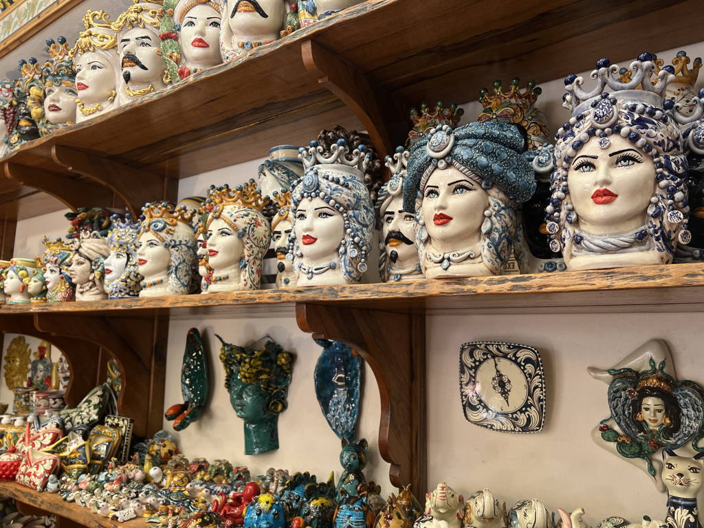 Tradiční sicilská keramika