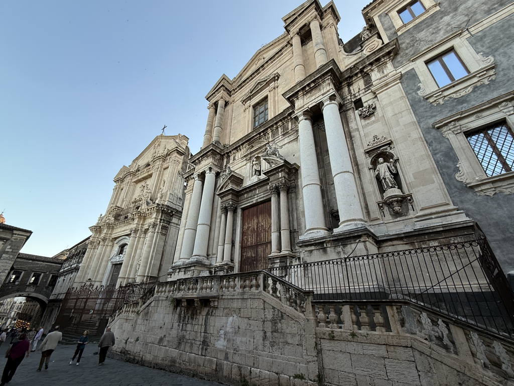Barokní kostely v ulici Via Crociferi